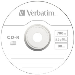 CD-R Verbatim Extra Protection 700MB 52X 100pcs 43411