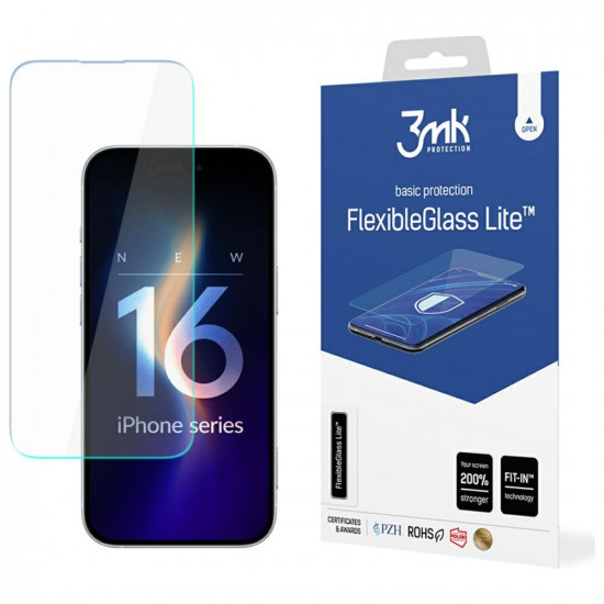 3MK FlexibleGlass Lite hybrid glass for Apple iPhone 16 Pro Max