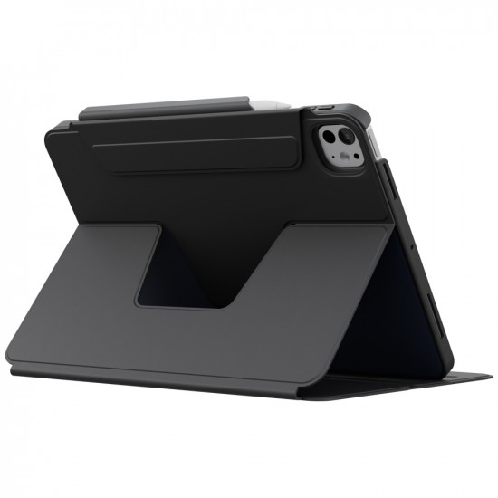Case UNIQ Rovus Snapmount Magnetic 360 Rotating Detachable for iPad Pro 11" M4 (2024) black