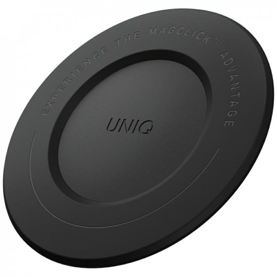 Magnetic holder UNIQ SnapMount self-adhesive black