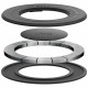 Magnetic holder UNIQ SnapMount self-adhesive black