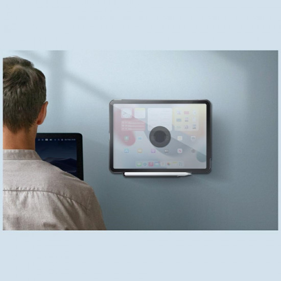 Magnetic holder UNIQ SnapMount self-adhesive black