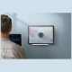 Magnetic holder UNIQ SnapMount self-adhesive black