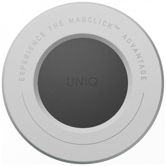 Magnetic holder UNIQ SnapMount self-adhesive gray/charcoal