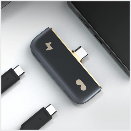 Rokid HUB USB-C to 2xUSB-C black adapter Rokid HUB USB-C to 2xUSB-C black adapter