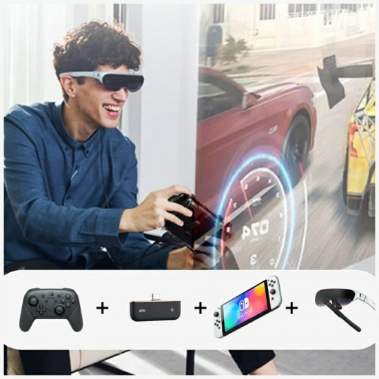 Rokid HUB USB-C to 2xUSB-C black adapter Rokid HUB USB-C to 2xUSB-C black adapter