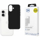 3MK Silicone Case for Apple iPhone 17 Black