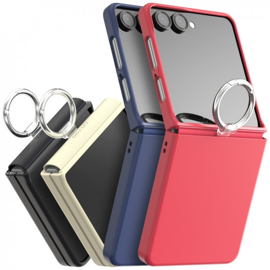 Case Araree Aero Flex R East-Grip Ring for Samsung Galaxy Z Flip7 cream