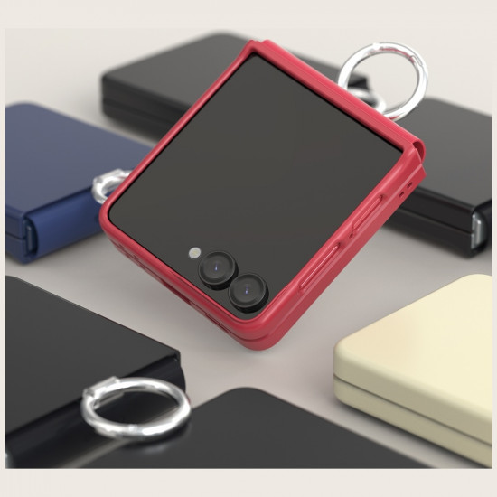 Case Araree Aero Flex R East-Grip Ring for Samsung Galaxy Z Flip7 cream