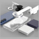 Case Araree Duple M MagSafe Qi2 for Samsung Galaxy Z Fold7 transparent