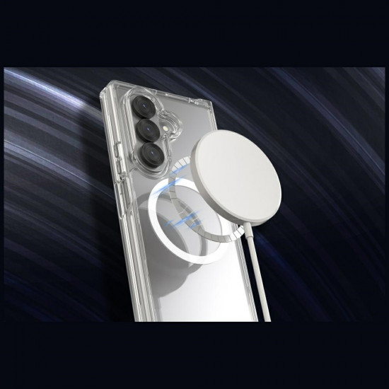 Case Araree Duple M MagSafe Qi2 for Samsung Galaxy Z Fold7 transparent