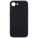 Beline Silicone iPhone 16e Case Black