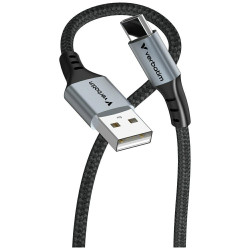 Cable Verbatim Sync & Charge USB-A to USB-C QC 120cm black 31843 Cable Verbatim Sync & Charge USB-A to USB-C QC 120cm black 31843