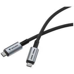 Cable Verbatim Sync & Charge USB-C to USB-C 240W 40Gb/s 120cm black 31847 Cable Verbatim Sync & Charge USB-C to USB-C 240W 40Gb/s 120cm black 31847