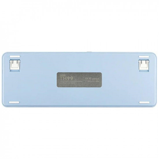Mechanical keyboard Epomaker TH99 Creamy Jade Switch white-blue