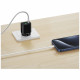 Wall Charger USAMS CC317 T65 33W 1xUSB-C 1xUSB-A Fast Charging black Wall Charger USAMS CC317 T65 33W 1xUSB-C 1xUSB-A Fast Charging black
