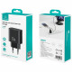 Wall Charger USAMS CC317 T65 33W 1xUSB-C 1xUSB-A Fast Charging black Wall Charger USAMS CC317 T65 33W 1xUSB-C 1xUSB-A Fast Charging black
