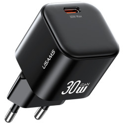 Wall Charger USAMS JO Series CC262 30W USB-C + 1m USB-C/USB-C White Wall Charger USAMS JO Series CC262 30W USB-C + 1m USB-C/USB-C White