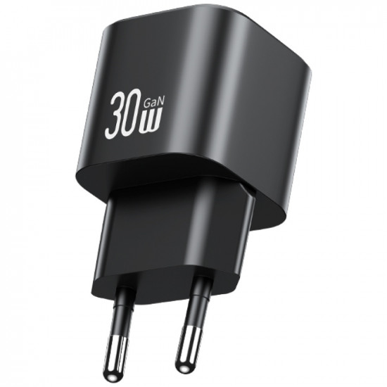 Wall Charger USAMS JO Series CC262 30W USB-C + 1m USB-C/USB-C White