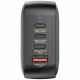 Wall Charger Verbatim Mini GaN 100W 3xUSB-C PD/1x USB-A QC black 32231