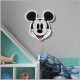 Neon Yellowpop Disney Mickey Printed Face