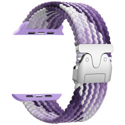 Beline Woven Nylon Parachute Strap for Apple Watch 38/40/41mm Purple