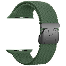 Beline Woven Nylon Parachute Strap for Apple Watch 42/44/45/49mm Olive