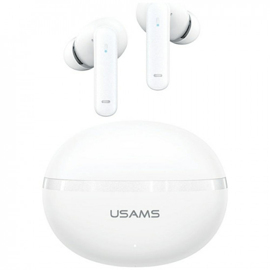 USAMS Echo E02 TWS Bluetooth Headphones ANC+ENC wireless white