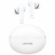 USAMS Echo E02 TWS Bluetooth Headphones ANC+ENC wireless white