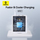 Baseus  Wall Charger (P10111402213 00)  GaN, 2x USB, Type C, Fast Charging, 30W  White
