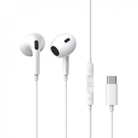 Baseus  Wired Earphones Encok CZ17 (A00170000213 Z1)  Type C, half in ear, 1.1m, 20Hz 20kHz  Moon White