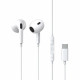 Baseus  Wired Earphones Encok CZ17 (A00170000213 Z1)  Type C, half in ear, 1.1m, 20Hz 20kHz  Moon White