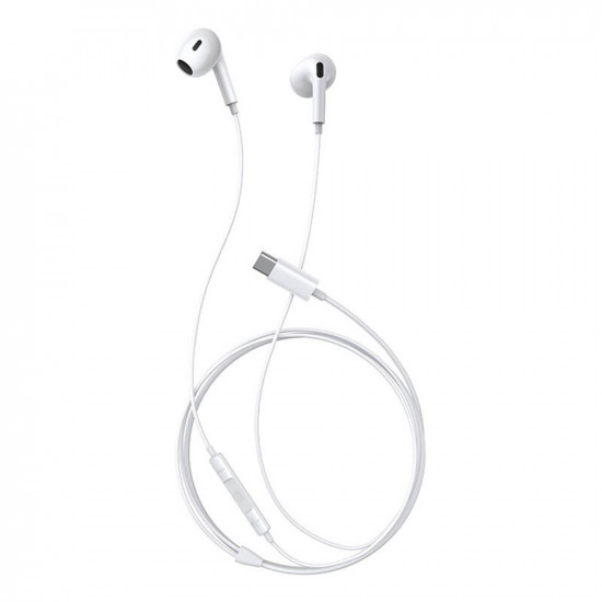 Baseus  Wired Earphones Encok CZ17 (A00170000213 Z1)  Type C, half in ear, 1.1m, 20Hz 20kHz  Moon White