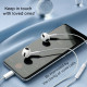 Baseus  Wired Earphones Encok CZ17 (A00170000213 Z1)  Type C, half in ear, 1.1m, 20Hz 20kHz  Moon White