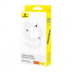 Baseus  Wired Earphones Encok CZ17 (A00170000213 Z1)  Type C, half in ear, 1.1m, 20Hz 20kHz  Moon White