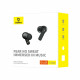 Baseus  Wireless Earbuds Bowie E19 (A00069600113 00)  Bluetooth 5.3, True Wireless, Touch Control, Call ENC, IPX5  Black