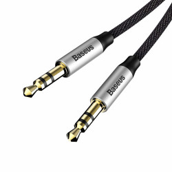 Baseus  Audio Cable M30 (A10329800117 Z1/CAM30 BS1)  Jack to Jack, 1.5m  Black Baseus  Audio Cable M30 (A10329800117 Z1/CAM30 BS1)  Jack to Jack, 1.5m  Black