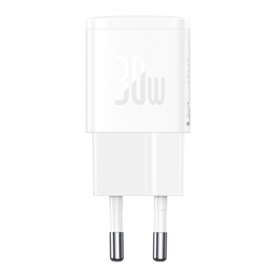 Baseus  Wall Charger Cube Pro (CCXF000302)  Fast Charger, Type C, 30W  White
