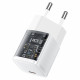 Baseus  Wall Charger Cube Pro (CCXF000302)  Fast Charger, Type C, 30W  White