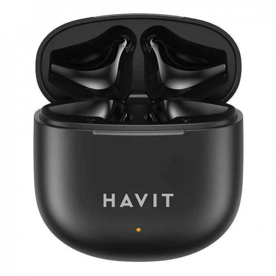 Havit Wireless Earbuds (TW976) with Microphone, Bluetooth 5.3, True Wireless Stereo, Type C, 300mAh Black