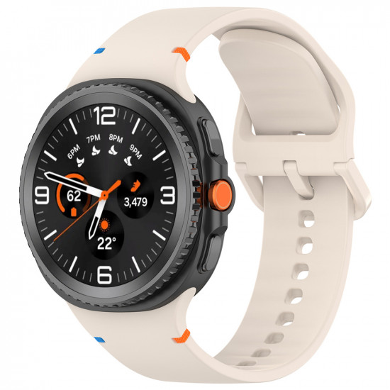 Techsuit Watchband (W079) Samsung Galaxy Watch8 40mm/Watch8 44mm/Watch8 Classic Cashmere Cream Techsuit Watchband (W079) Samsung Galaxy Watch8 40mm/Watch8 44mm/Watch8 Classic Cashmere Cream