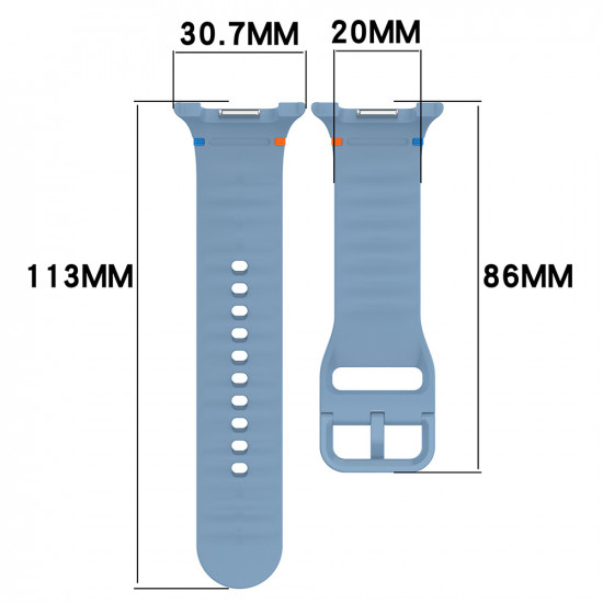Techsuit Watchband (W079) Samsung Galaxy Watch8 40mm/Watch8 44mm/Watch8 Classic Cashmere Cream Techsuit Watchband (W079) Samsung Galaxy Watch8 40mm/Watch8 44mm/Watch8 Classic Cashmere Cream