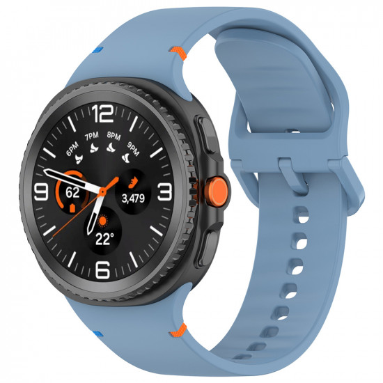 Techsuit Watchband (W079) Samsung Galaxy Watch8 40mm/Watch8 44mm/Watch8 Classic Denim Blue Techsuit Watchband (W079) Samsung Galaxy Watch8 40mm/Watch8 44mm/Watch8 Classic Denim Blue