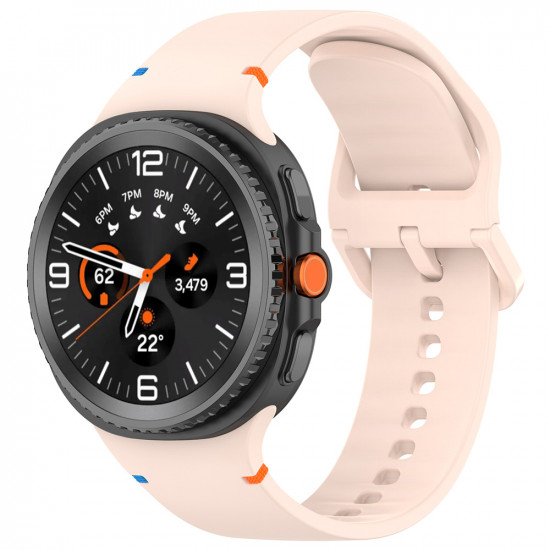 Techsuit Watchband (W079) Samsung Galaxy Watch8 40mm/Watch8 44mm/Watch8 Classic Cream Puff Techsuit Watchband (W079) Samsung Galaxy Watch8 40mm/Watch8 44mm/Watch8 Classic Cream Puff