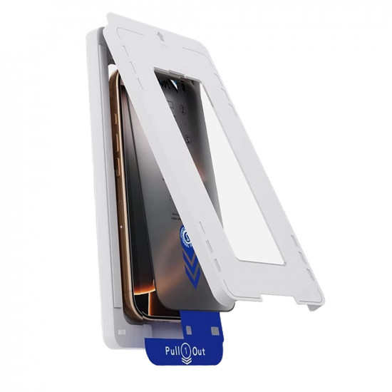 ANANK  2.5D 2X Reinforced Privacy Screen Protector  iPhone 15 Pro  Black