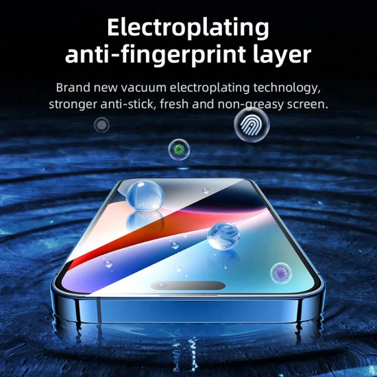 ANANK  3D Curved Screen Protector (10 pack)  iPhone 15 Pro  Clear