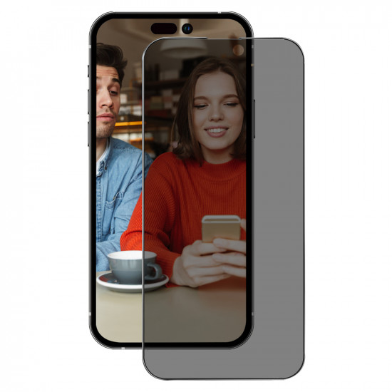 ANANK  2.5D 3X Reinforced 180Β° Privacy Screen Protector  iPhone 16 Pro  Clear