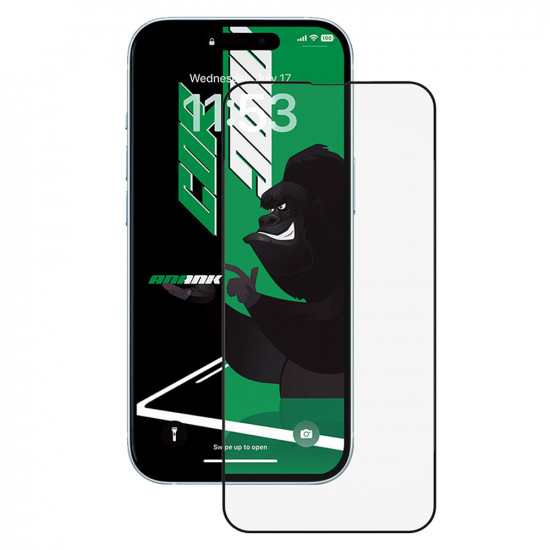 ANANK 2.5D CG Glass Screen Protector iPhone 15 Pro Max Black ANANK 2.5D CG Glass Screen Protector iPhone 15 Pro Max Black