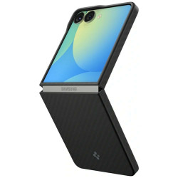 Case Spigen AirSkin Aramid for Samsung Galaxy Z Flip7 black Case Spigen AirSkin Aramid for Samsung Galaxy Z Flip7 black