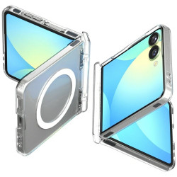 Case Spigen Ultra Hybrid Pro Mag MagSafe for Samsung Galaxy Z Flip7 transparent